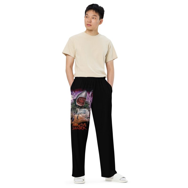 all over print unisex wide leg pants white front 6347307a6b5ef