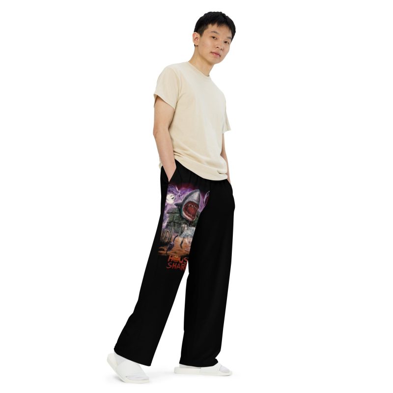 all over print unisex wide leg pants white right front 6347307a6a095