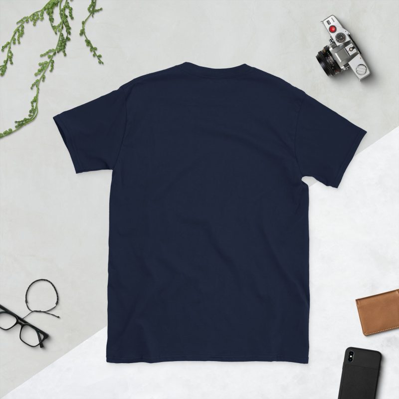 unisex basic softstyle t shirt navy back 6678d6e5928f3